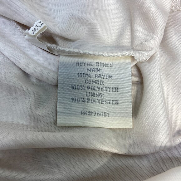 Vintage Royal Bones By Daang Sugar Skull & Rose Lace Shift Dress Size M - Picture 5 of 9